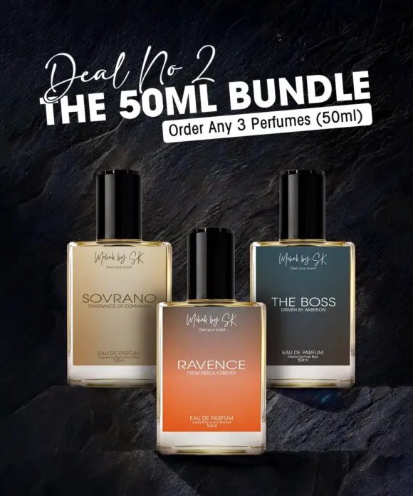 Buy Any 3 x 50ml Perfumes & Save More – Get 10% Off + Free Delivery